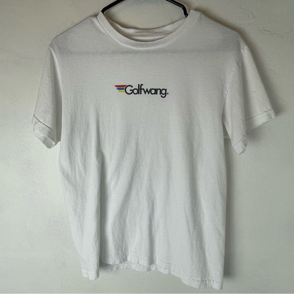 Golf Wang logo white shirt size small